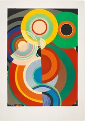 Sonia Delaunay, Automne (Autumn), circa 1970, Lithograph in colours, on wove paper, with full margins