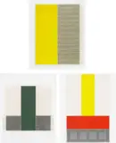 A; B; and C, from Jai-Alai by Jesús Rafael Soto, 1969, Three screenprints in colours, on Plexiglas, sold Jun 2022