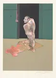 Étude pour un portrait de John Edwards (after, Study for a Portrait of John Edwards, 1986) (S. 22, T. 23) by Francis Bacon, 1987, Lithograph in colours, on Arches paper, with full margins, sold Jun 2022