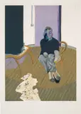 Autoportrait (after, Self-Portrait, 1973) (S. 12, T. 7) by Francis Bacon, 1977, Lithograph in colours, on Arches paper, with full margins, sold Jun 2022