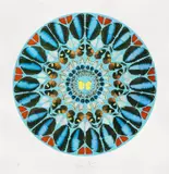 Ad te, Domine, levavi, from Psalm Prints by Damien Hirst, 2009, Screenprint in colours with diamond dust, on wove paper, with full margins, sold Jun 2022