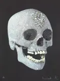 For the Love of God, the Diamond Skull by Damien Hirst, 2007, Screenprint in colours with glaze and diamond dust, on wove paper, the full sheet, sold Jun 2022