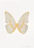 The Souls III - Silver Gloss/Cool Gold/Luxury Gold by Damien Hirst, 2010, Foil block print in colours, on Arches 88 archival paper, with full margins, sold Jun 2022