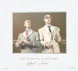 Gilbert&George, The Singing Sculpture 1969-91, 1993, Relief print in colours, on aluminium foil (Dufex) flush-mounted to museum board, with screenprint, with full margins