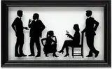 Julian Opie, The Gallery Staff 3 (C. 153)
