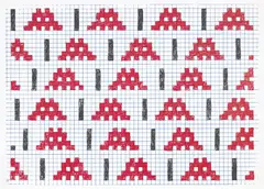 Homeworks by Invader, 2006, Screenprint in colours, on wove paper, with full margins, sold Jun 2022