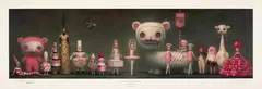 Mark Ryden, Princess Praline and Her Entourage, 2017, Offset lithograph in colours, on coated wove paper, with full margins