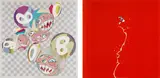 PARA-KITI SOB; and Doves and Hawks by Takashi Murakami, 2001, Two offset lithographs in colours, on smooth wove paper, the full sheets, sold Jun 2022
