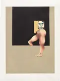 Francis Bacon, Triptych (after, Triptych: right panel 1991) (S. 9, T. 31), 1992, Aquatint in colours, on Fabriano Rosaspina paper, with full margins