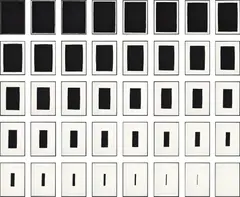 Vanish (K. 1994.07) by Sol LeWitt, 1994, The complete set of 40 screenprints in black, on Fabriano paper, the full sheets, loose (as issued) all contained in the, sold Sep 2022