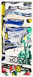 Roy Lichtenstein, View from the Window, from Landscapes (Gemini G.E.L. 1257, C. 215), 1985, Lithograph, woodcut and screenprint in colours, on Arches 88 paper, with full margins