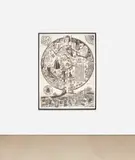Grayson Perry, Map of Nowhere, 2008, Etching from four plates, printed on one sheet of Arches paper, with full margins