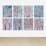 The Virtues (H. 9) by Damien Hirst, 2021, The complete series of eight laminated giclée prints in colours, flush-mounted to aluminium with metal strainers on the , sold Sep 2022