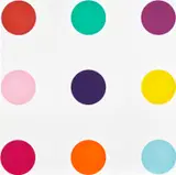 Tryptophan, from 12 Woodcut Spots by Damien Hirst, 2010, Woodcut in colours, on wove paper, the full sheet, sold Sep 2022