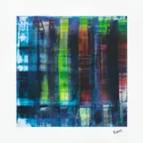 Gerhard Richter, Abstraktes Bild (Abstract Painting) (after Abstraktes Bild, 1992), circa 1995, Unique offset lithograph in colours, on wove paper face-mounted to Diasec and flush-mounted to Alu-Dibond with metal strainer on the reverse (as issued)