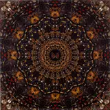 Earth, from The Elements (H6-6) by Damien Hirst, 2020, Giclée print in colours, flush-mounted to aluminium with metal strainer on the reverse (as issued), sold Sep 2022