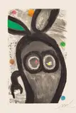 Joan Miró, Le roi des lapins (The Rabbit King) (D. 1130), 1981, Etching and aquatint in colours with carborundum, on Arches paper, with full margins