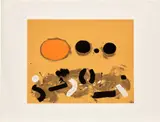 Orange Oval (A.A.A. 72) by Adolph Gottlieb, 1972, Screenprint in colours, on wove paper, with full margins, sold Sep 2022