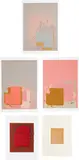 John Hoyland, The New York Suite: three plates; Untitled (Red); and Ochre-Pink