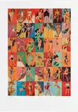 Peter Phillips, Glamour Girls, 1974, Offset lithograph in colours, on BFK Rives paper, with full margins