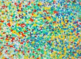 Kew, from Veils (H4-6) by Damien Hirst, 2020, Giclée print in colours, flush-mounted to aluminium with metal strainer on the reverse (as issued), sold Sep 2022