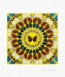 Miracle by Damien Hirst, 2015, Giclée print in colours with glaze, on wove paper, with full margins, sold Sep 2022