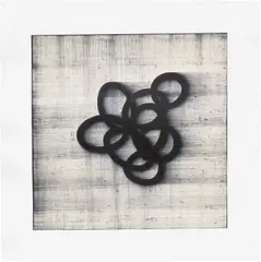 Untitled by Mark Francis, 1996, Monoprint in colours, on Hahnemühle paper, with full margins, sold Sep 2022
