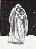 Paula Rego, Night (R. 216), 2002, Lithograph, on Somerset paper, the full sheet