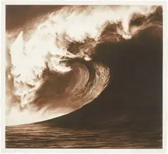 Robert Longo, Mavericks, 2002, Archival pigment print, on wove paper, with full margins