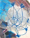 Jeff Koons, Carracci Flower, from Tate Modern 21 Years Portfolio, 2021, Archival pigment print in colours with two colour foils, on Hahnemühle Photo Rag paper, the full sheet