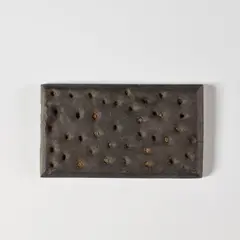 Knäckebröd (Crispbread) (P. 7) by Claes Oldenburg, 1966, Cast iron multiple, sold Sep 2022