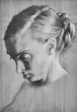 John Currin, Rachel as the Hag, 2003, Giclée print in colours, on tracing paper to Somerset Velvet paper support, the full sheet