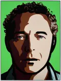 Julian (C. 258) by Julian Opie, 2013, Archival inkjet print in colours, on Epson Premium Glossy Photo paper, laminated to glass and backed with Dibond (as iss, sold Sep 2022