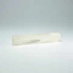 Zaha Hadid, Solid (Edition No. 31), 2005, Vacuum cast polyurethane resin, with accompanying light-box,