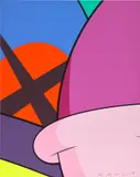 Kaws, UNTITLED (ALONE AGAIN), 2019, Screenprint in colours, on heavy wove paper, the full sheet