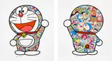 Doraemon's Daily Life; and Doraemon: Hip Hip Hurrah! by Takashi Murakami, 2019-20, Two screenprints in colours, on wove paper, with full margins, sold Sep 2022
