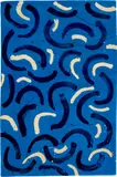 David Hockney, Swimming Pool Carpet, from the Arterior Collection, 1988, Dyed and tufted machine-woven woollen rug, with jute/cotton backing