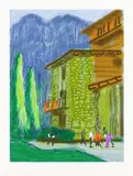 Untitled No. 1, from The Yosemite Suite by David Hockney, 2010, iPad drawing in colours, printed on wove paper, with full margins, sold Sep 2022