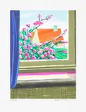 David Hockney, My Window: No. 778, 17th April 2011, 2011/2019, iPad drawing in colours, printed on archival paper, with full margins, with the illustrated 248-page chronology book numbered '0134', original print portfolio, and original cardboard box