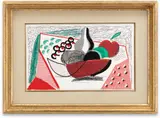 David Hockney, Apples, Pears & Grapes, May 1986 (M.C.A.T. 291), 1986, Home-made print executed on an office colour copy machine, on Arches Text paper, the full sheet