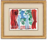 David Hockney, Still Life with Curtains, March 1986 (M.C.A.T. 289), 1986, Home-made print executed on an office colour copy machine, on Arches Text paper, the full sheet