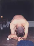 Paul, nude, golfball by Wolfgang Tillmans, 1994, Chromogenic print, sold May 2022