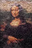 Vik Muniz, Mona Lisa, after Leonardo da Vinci from Gordian Puzzles, 2009, Chromogenic print, mounted
