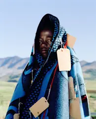 Namsa Leuba, Umfana from The Kingdom of Mountains, 2014, Archival pigment print, mounted