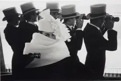Givenchy Hat C, Paris by Frank Horvat, 1958, Archival pigment print, printed 2009, sold May 2022