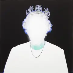 Equanimous 1 (Crystallised) by Chris Levine, 2020, Archival pigment print with hand-applied Swarovski crystals, sold May 2022