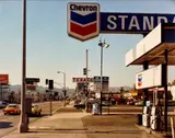 Stephen Shore, Beverly Boulevard and La Brea Avenue, Los Angeles, California, June 21, 1975, Chromogenic contact print