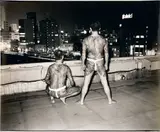 Seiji Kurata, Ikebukuro, Rooftop of the Bungeiza Street Building, 1975, Gelatin silver print