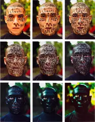 Zhang Huan, Family Tree, 2000, Nine chromogenic prints, printed later