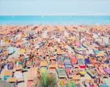 Massimo Vitali, Papeete Beach Prima #1921, 2004, Chromogenic print, face-mounted and mounted, printed later